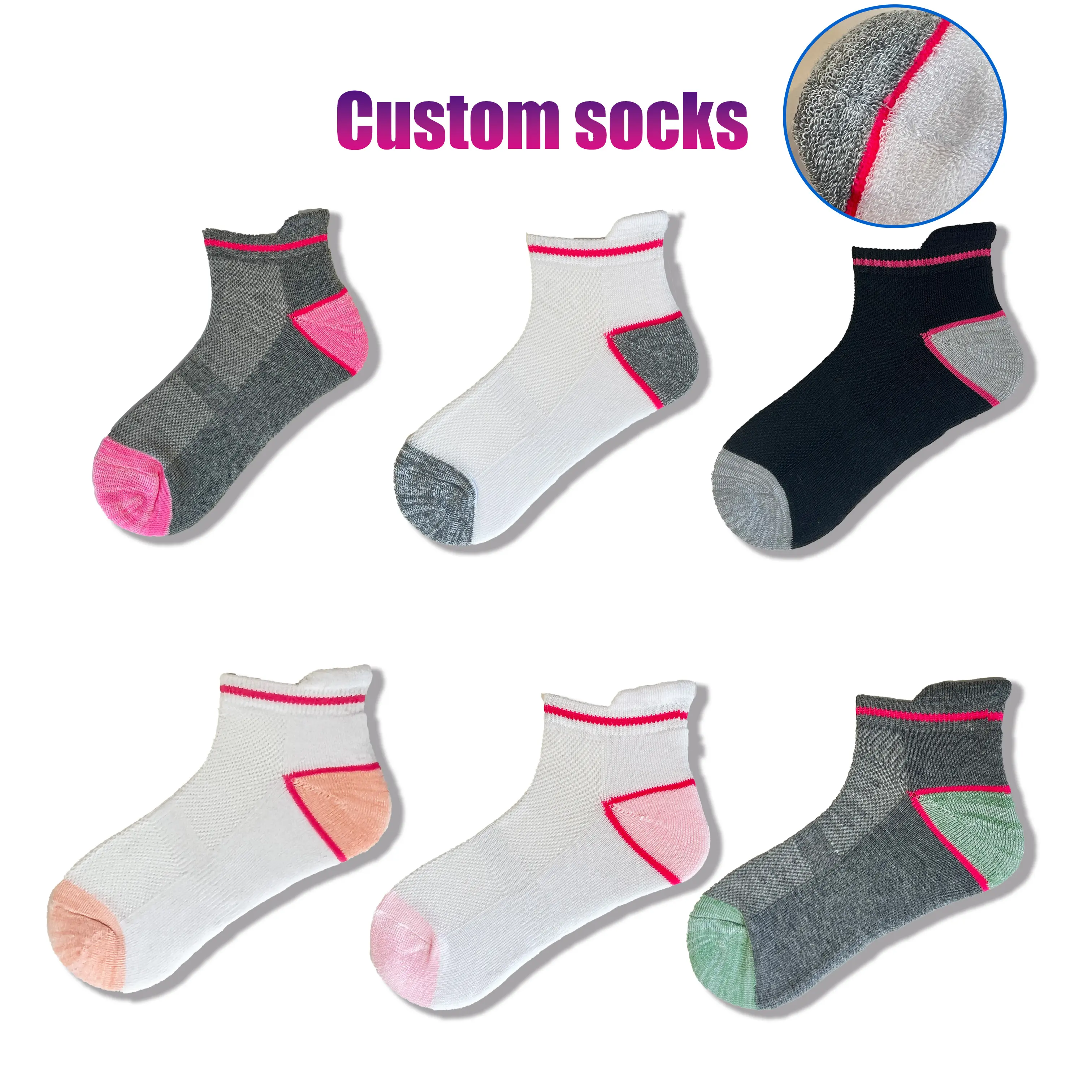 Mens Sports Socks Make to Order - - Huayang 4