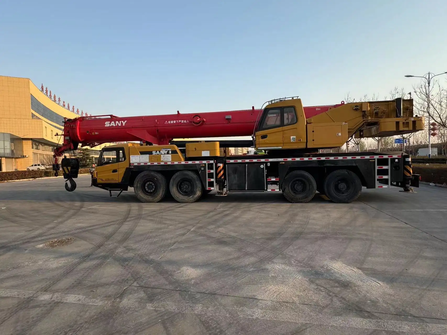 KXTJ Excavator Second Hand Mobile Cranes for Sale Sanycompany 3