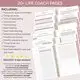 Spiral Calendar Notebook with Stickers Bookmarks-1 6