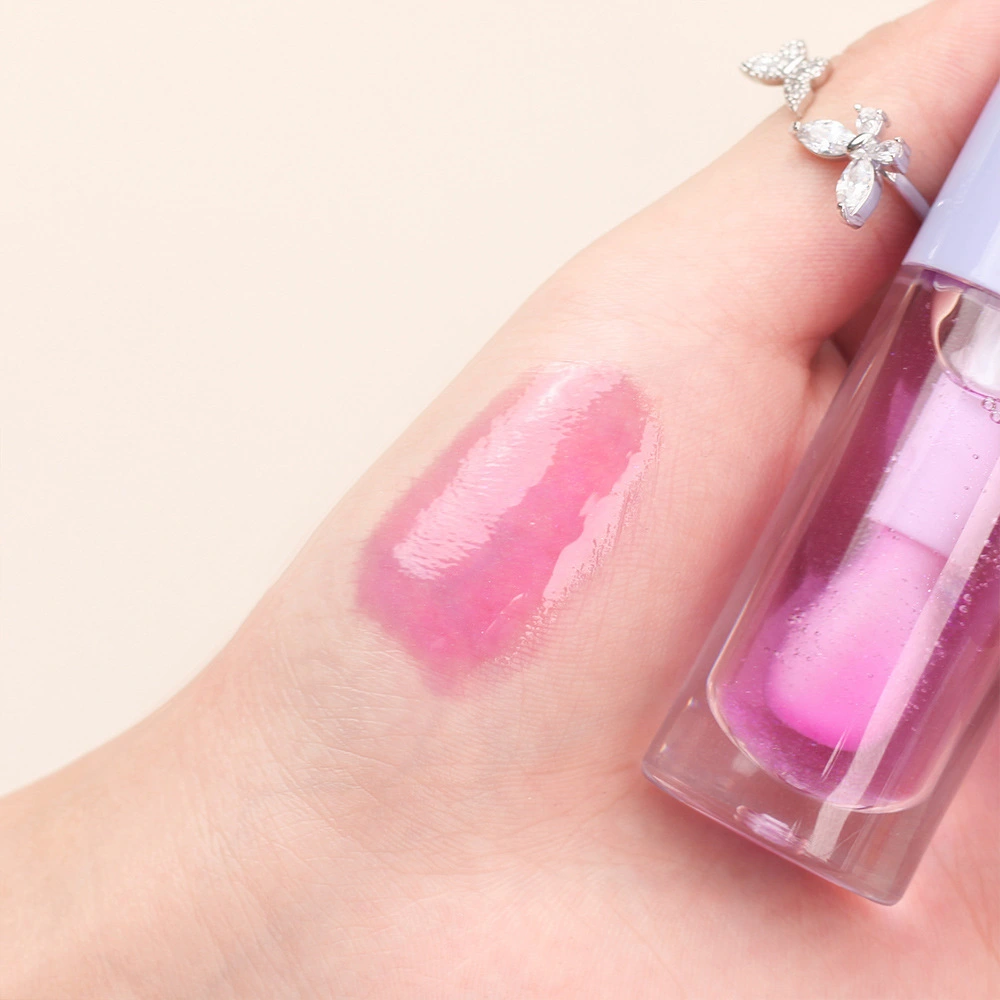Mlm Custom Makeup Popular Long-lasting High Pigmented Liquid Blush Blusher Vegan Glitter Lipgloss Macaron Color Changing Lip Oil 1