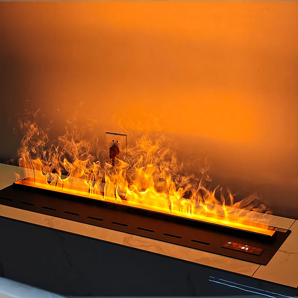 Heatless Water Vapor Fireplace Graphic Design - - SEFIRE 2