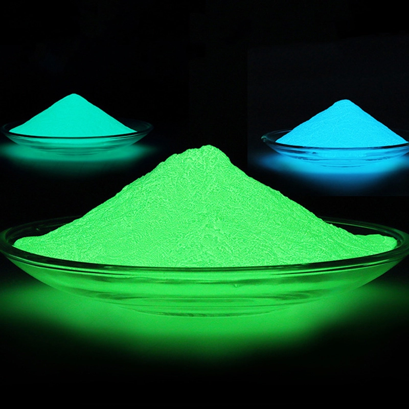 Glow Pigment Vendor Long-lasting Glow In The Dark Pigment Long Lasting Super Bright Glitter Eye Shadow Makeup Luminous Powder 1