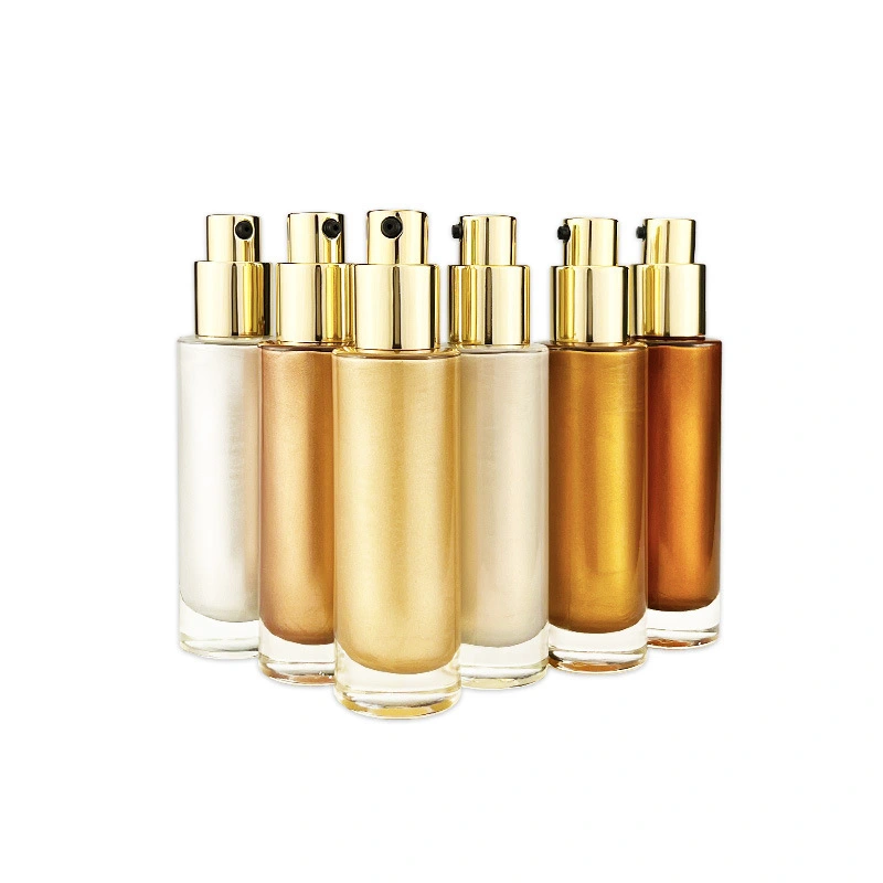 Mlm Custom Makeup Face And Body Brightening Highlighter Organic Vegan Long Lasting Moisturizing Body Oil Beach Sexy Highlighter 1