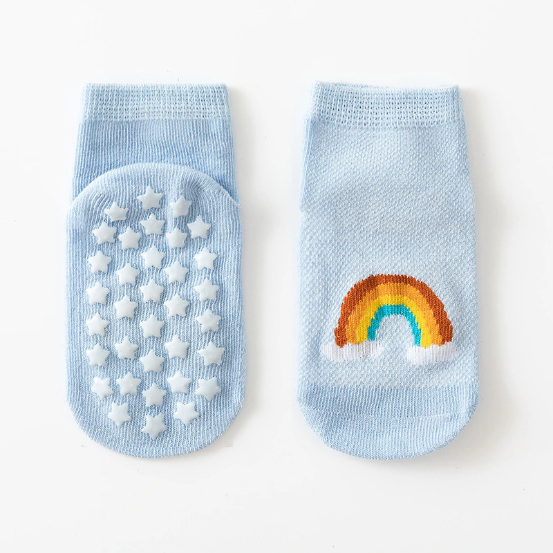Custom Summer Breathe Mesh Baby Socks - Personalized Design 1