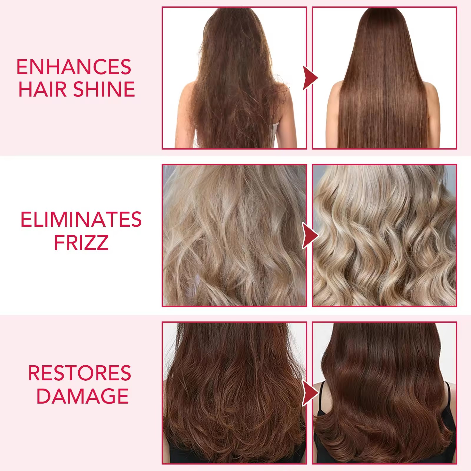 Creme modelador de cabelo com trança anti-frizz personalizado de fixação extra - ingredientes veganos orgânicos 5
