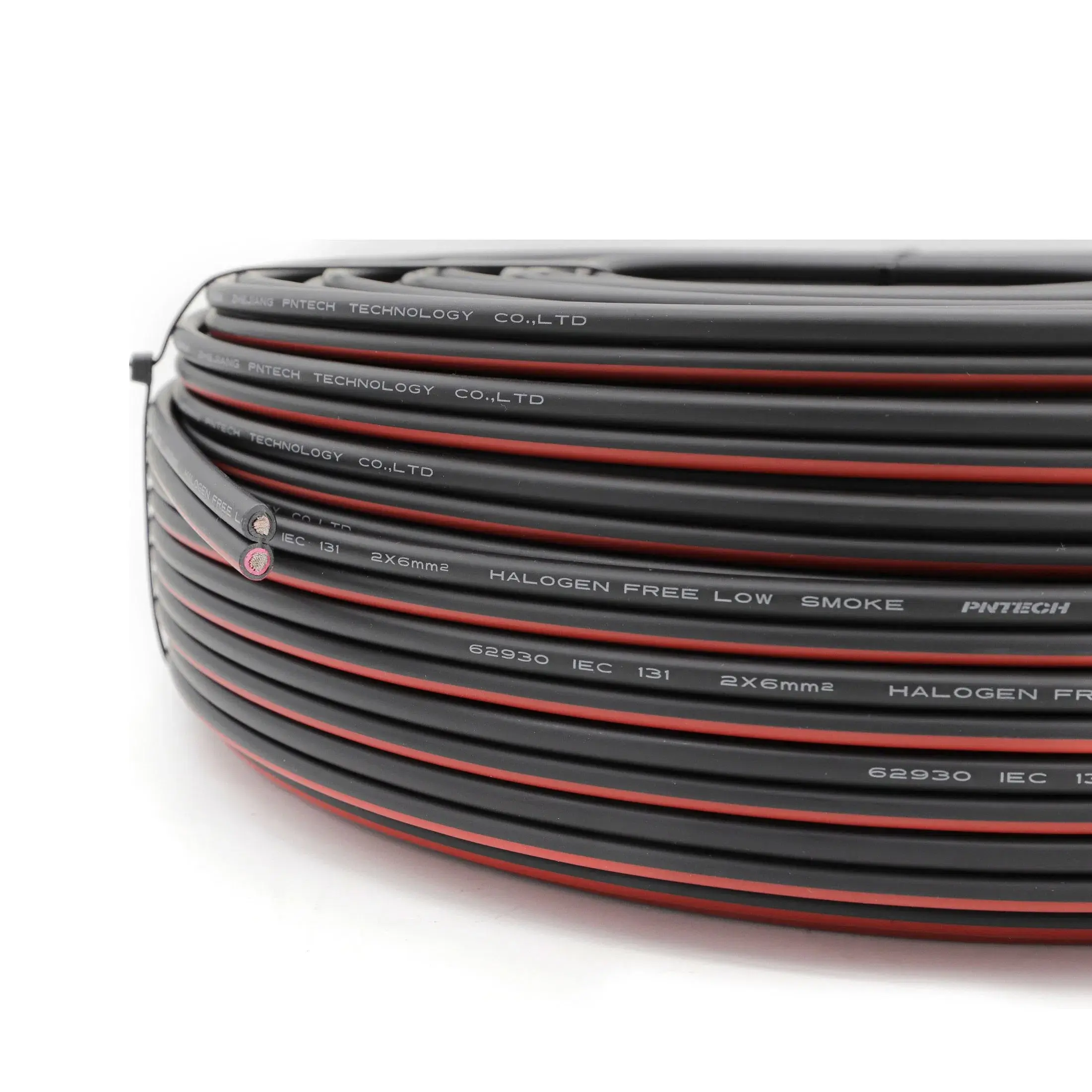 2 Core Solar Cable Low Smoke Halogen Free Irradiated Crosslinked Polyolefin(XLPO) Pntechorder Now 4