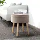 Round Storage Pouffe 23.50 * 23.50 * 55.00 Cm/2.79kgs/1pcs - - NEW IMAGE 4