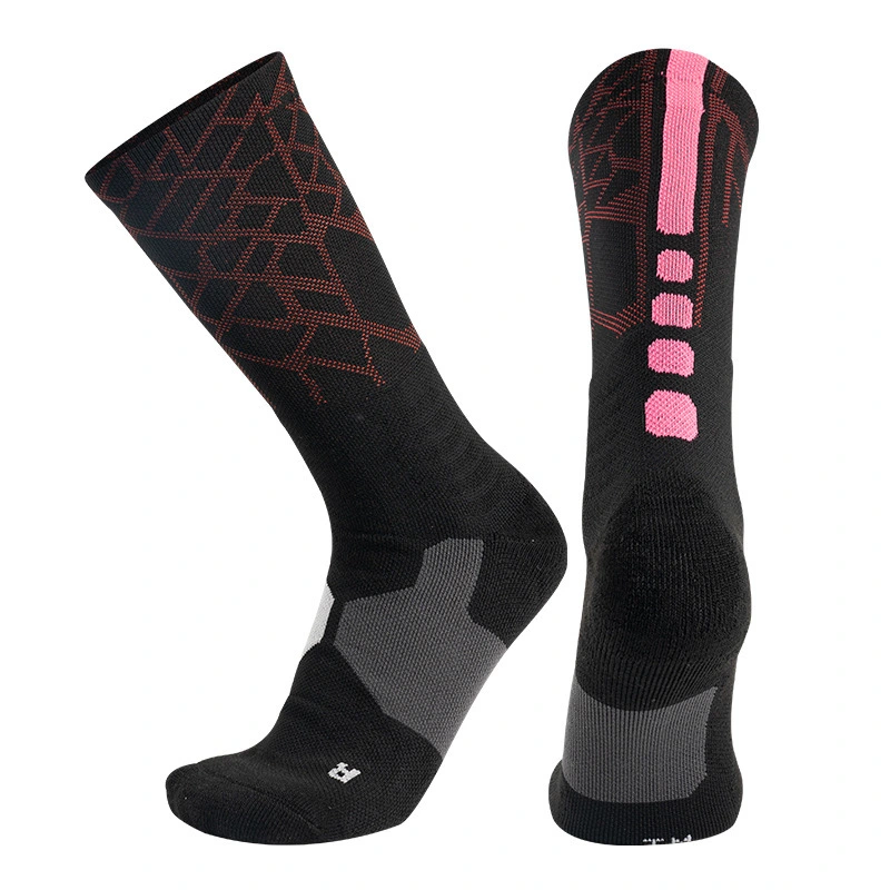 Cotton Blend Knitted Sports Socks 18-60Y All Year 1