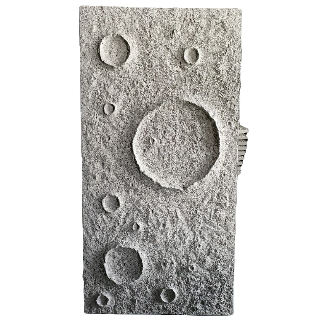Factory Wholesales Price Pu Moon Stone Panel Outdoor And Indoor Pu Faux Stone Panel With Waterproof And Fireproof 1