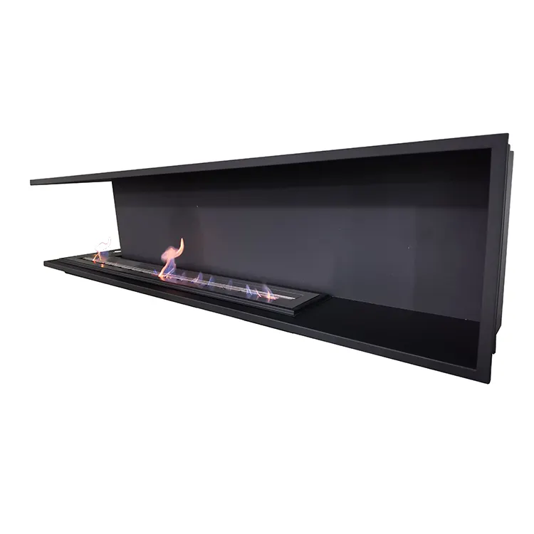 Corner Bio Ethanol Fireplace
