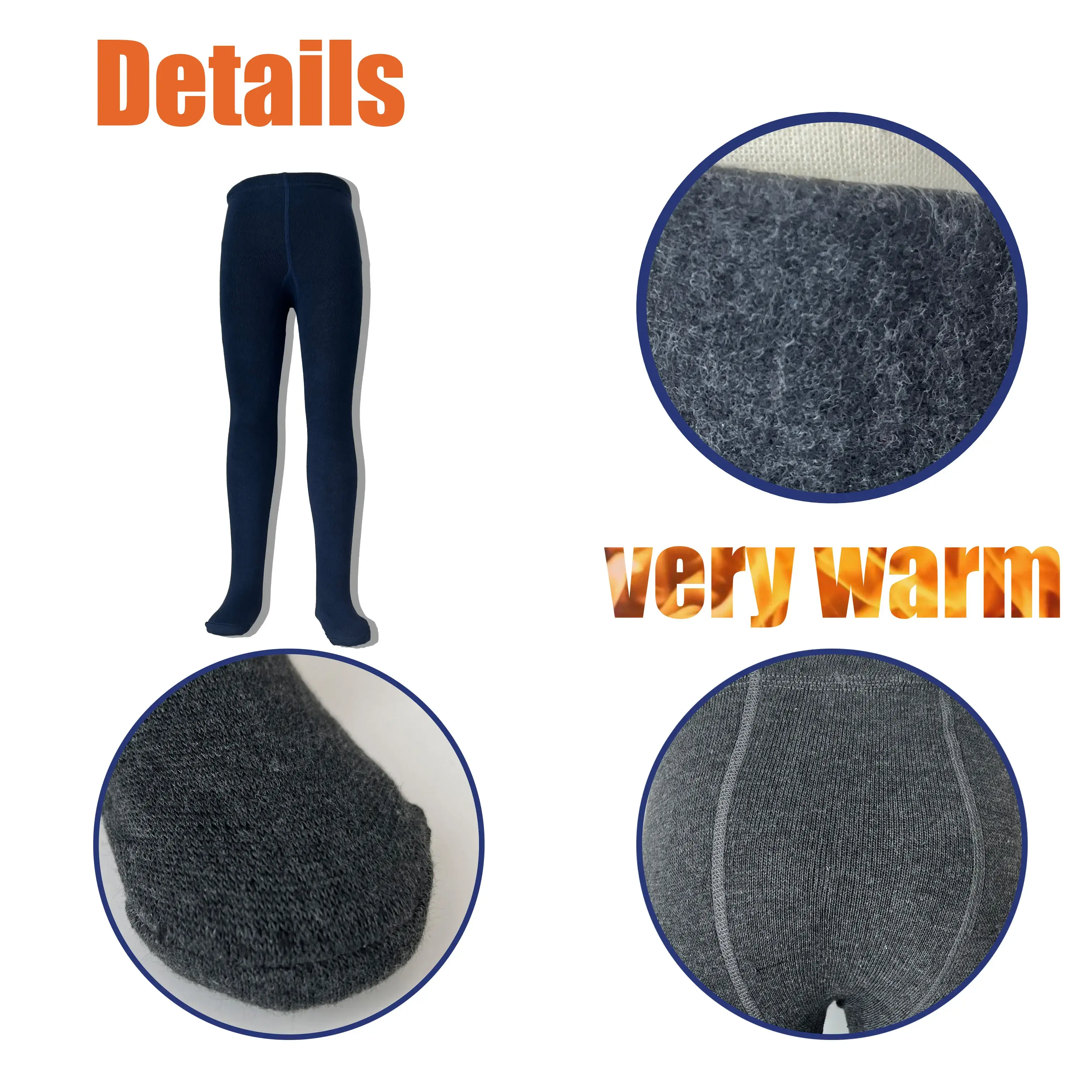 Kids Pantyhose Solid - - Huayang 3