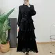 Silk Pleated Gown Pleated Dress by Pleats Clothing 3