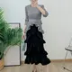 Black Pleated Gown Women's Clothing Wholesale Suppliers - - Pleats Clothing 3