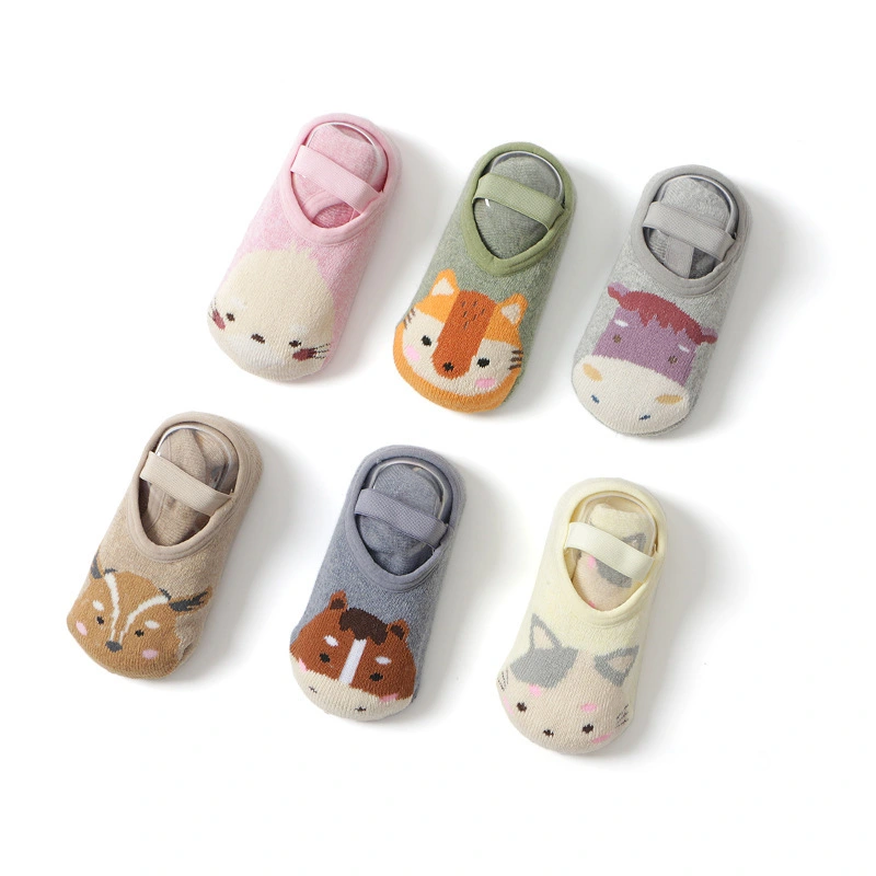 Winter Anti-slip Child Baby Socks Knit Floor Shoes Custom Kids Oem 1