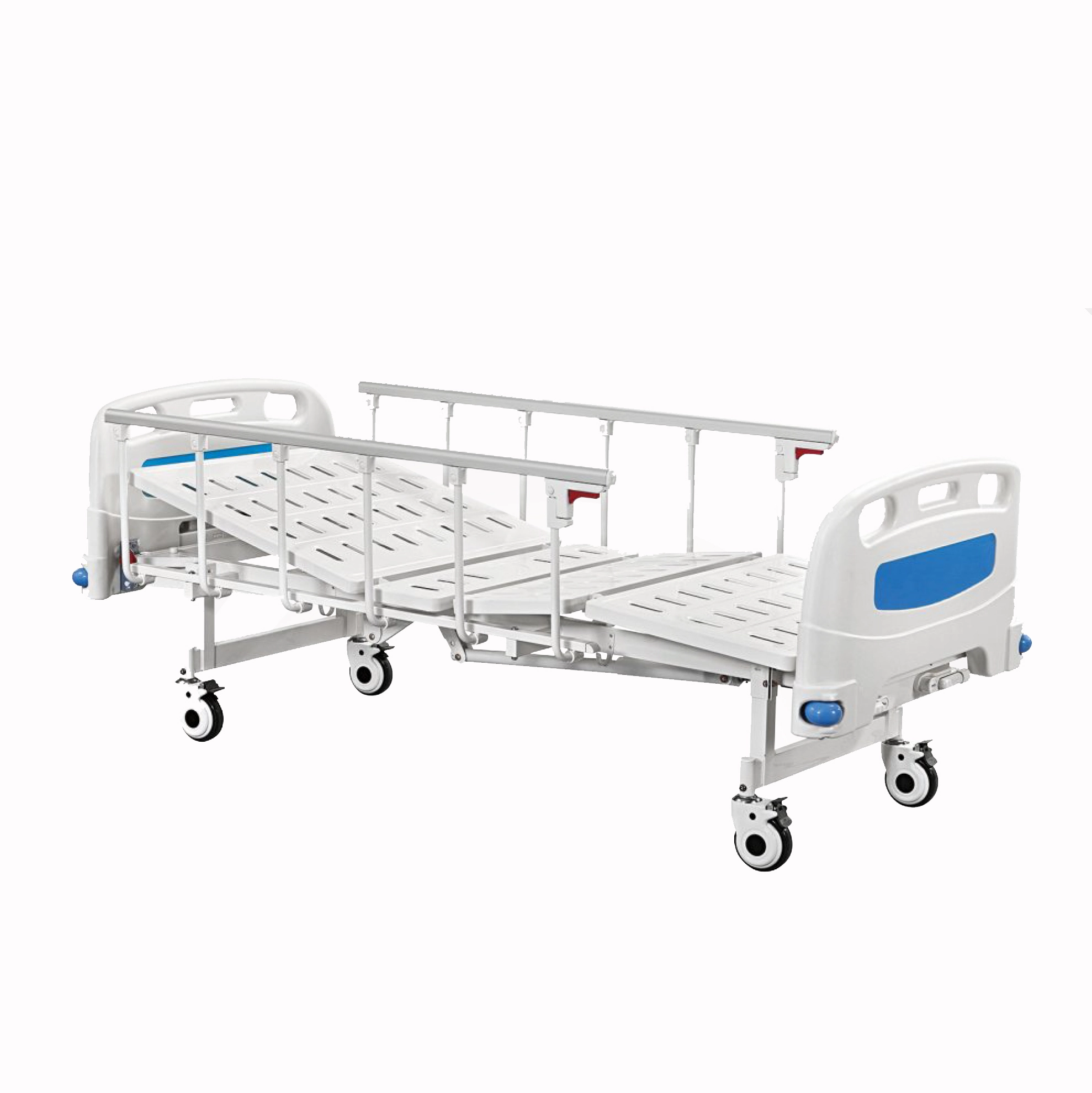 Mejor precio Cama de Hospital Manual de dos funciones para pacientes de enfermería clínica de cuidado de ancianos | INNORKOM 1