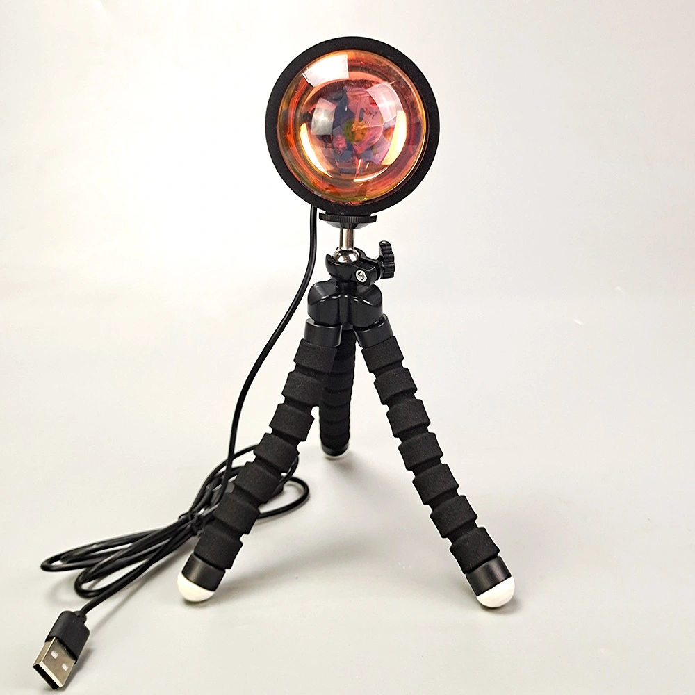 Gl-xydbzy 16 Couleurs Lampes Adjustable Tripod Sunset Light Rgb Light Sunset Lamp 1