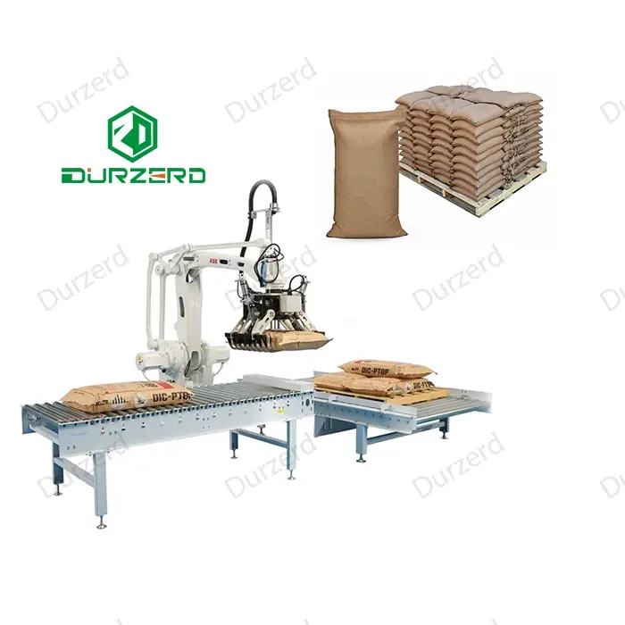 Sistema automatizado de paletização para sacos de 10 a 50 kg - Universal Robots 1