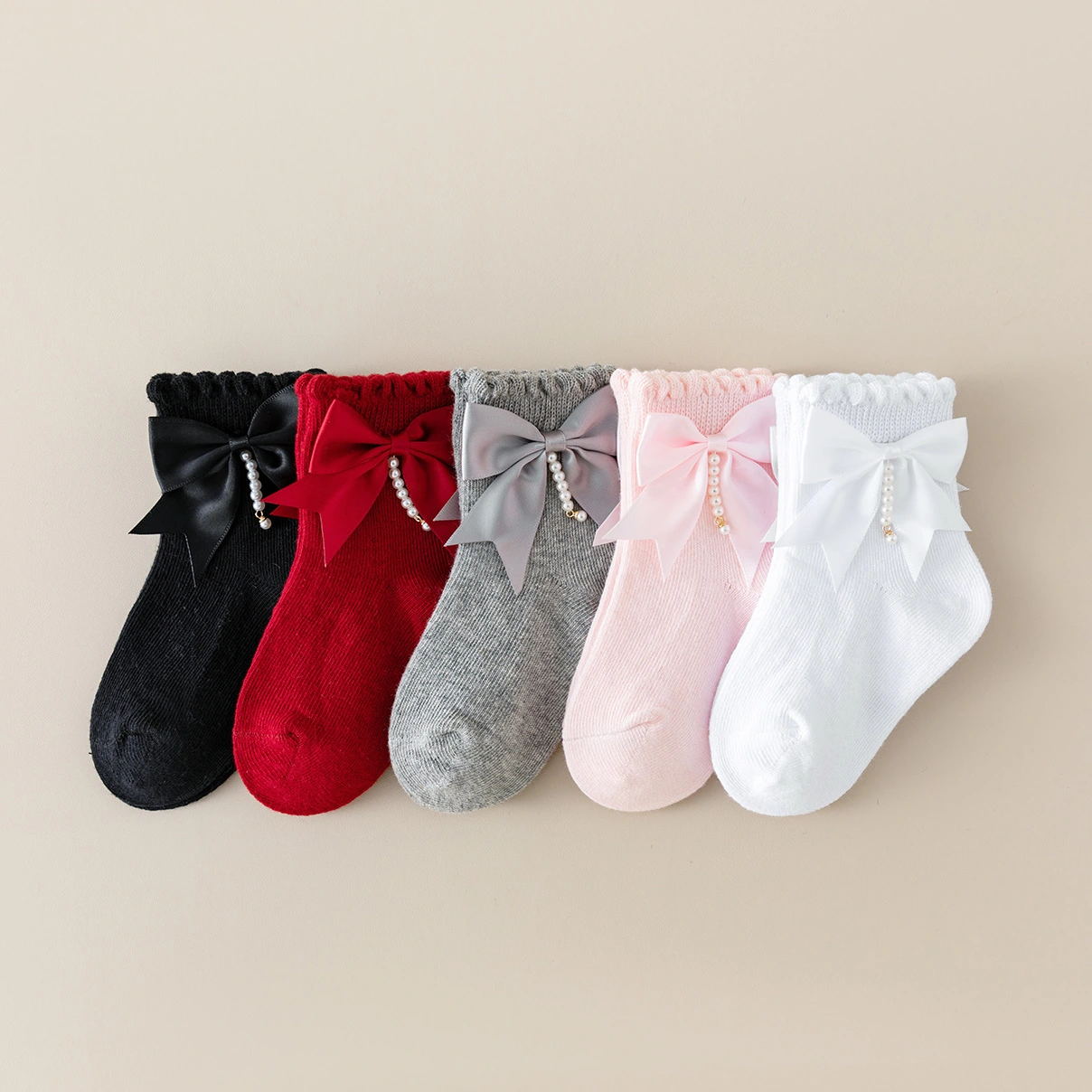 Custom High Quality Baby Dress Socks for Kids 1