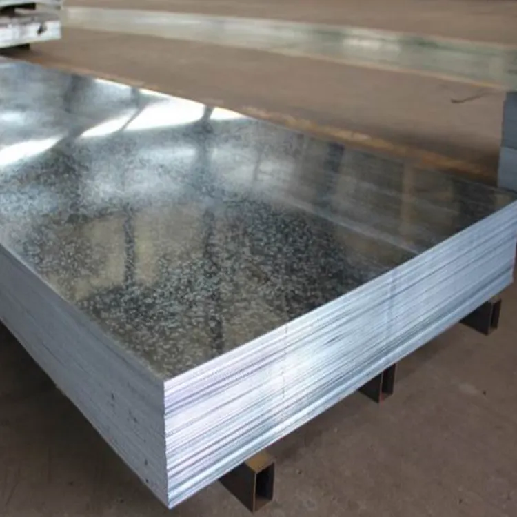 New Model Zinc Coated Galvanized Steel Sheet Quality Assurance Forindustry 4
