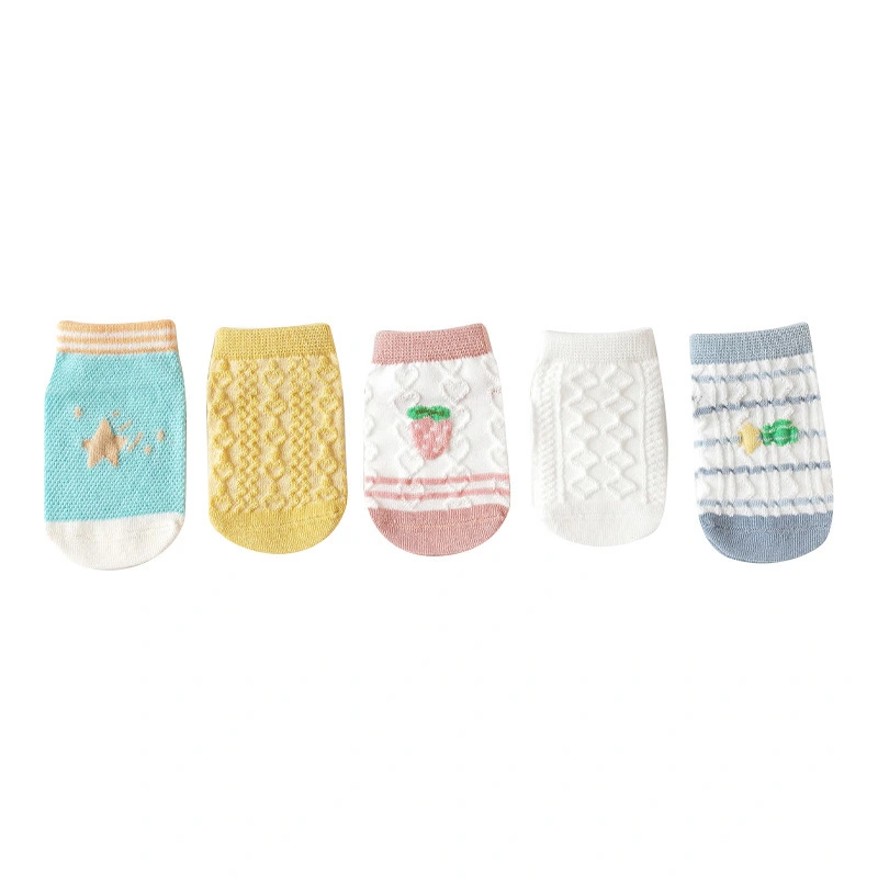 Cute Baby Knitting Summer Breathe Socks - Customizable Baby Socks 1