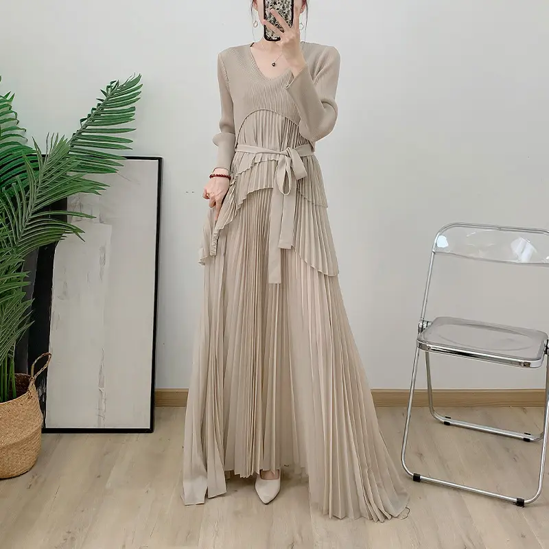 Pleated Short Gown Pay with the World’s Most Payment Methods. by Pleats Clothing 4