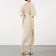 Sleeveless Pleated Gown Optional (You Can Buy Samples to Check the Quality Before Placing an Order) - - Pleats Clothing 6