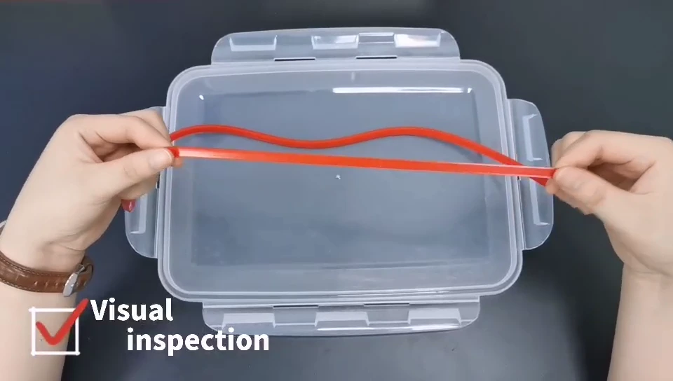 Vòng đệm silicone Độ bền cao Hộp cơm trưa tùy chỉnh hộp kín silicone o ring seal 1