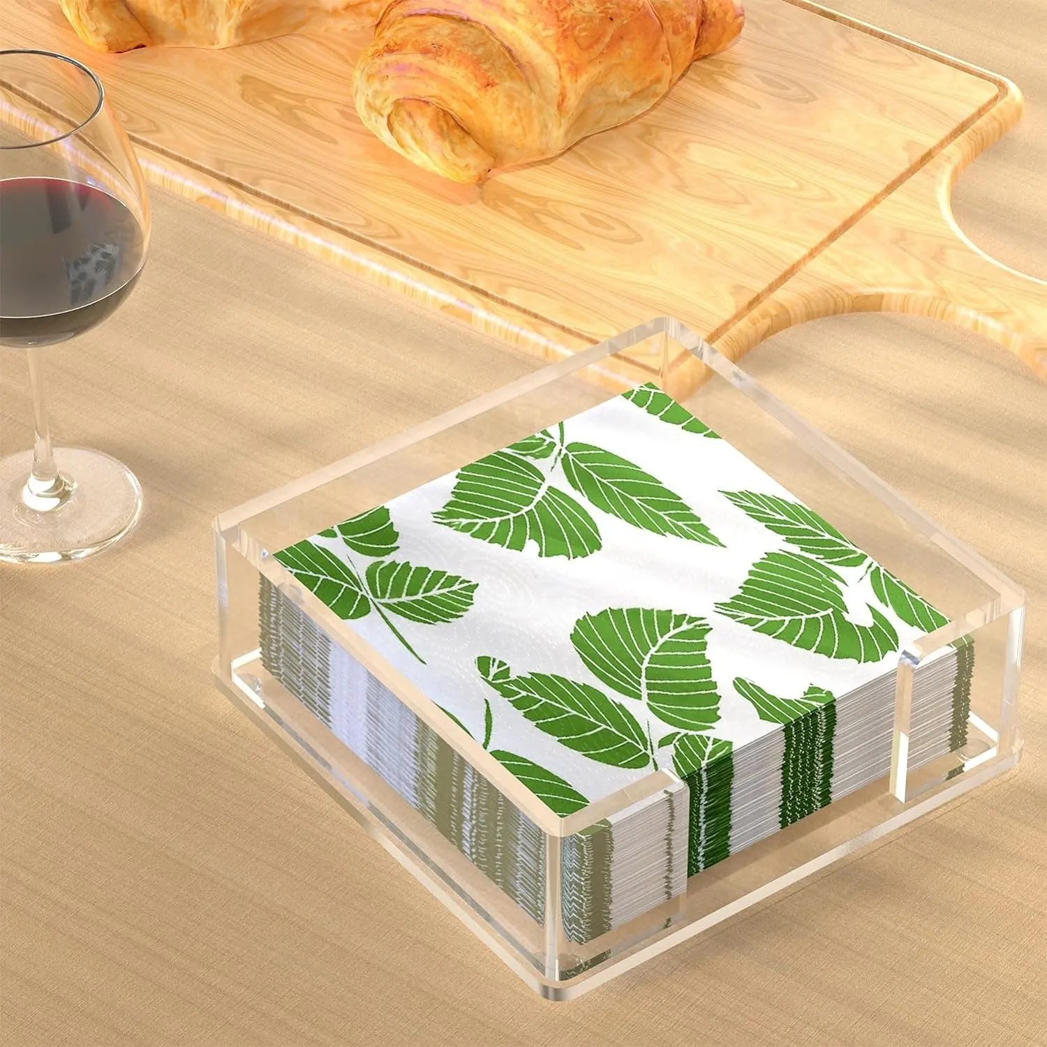 Acrylic Tissue Dispenser Eco-Friendly.Safety.Durable by HQ ACRYLIC 3