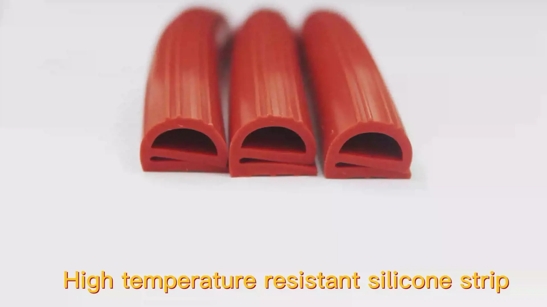 China company  door silicone seal strip  e shape  fireproof  high temperature silicone seal  oven door seal strip 1