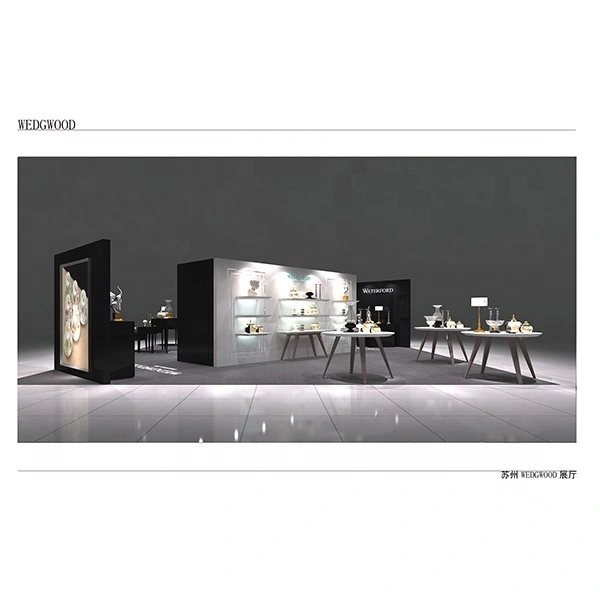 Suporte de exposição de utensílios de mesa, suporte de exposição de antiguidades ou cerâmicas para vitrines de lojas, móveis de cerâmica, quiosques 1