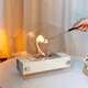 Table Top Bio Ethanol Fireplace White by NEW IMAGE 5