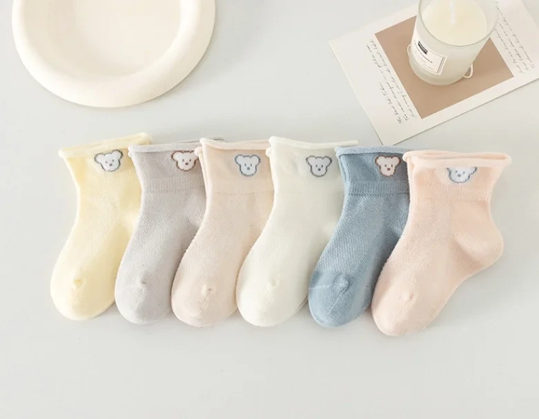 Custom Summer Soft Breathe Socks with Your Own Brand 1