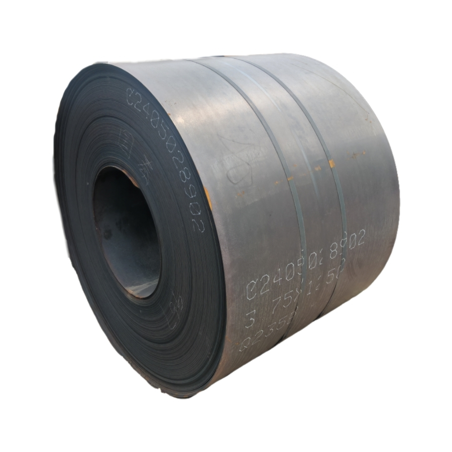 A36 A283 Q235 S235jr Bobinas de acero con poco carbono laminadas en caliente para la industria petroquímica 1