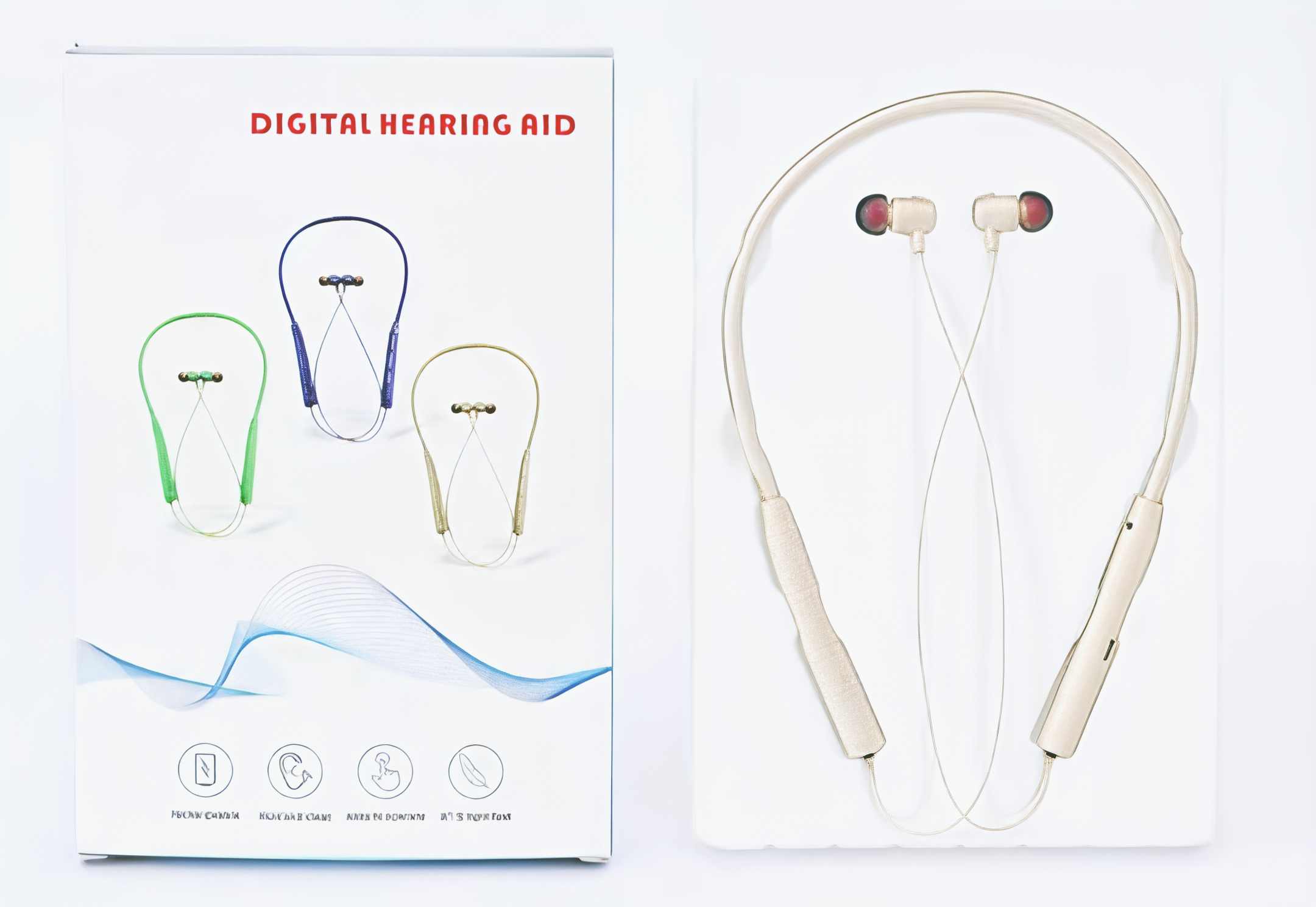 Hearing Amplifiers with Headphones - - Greenwattz 5