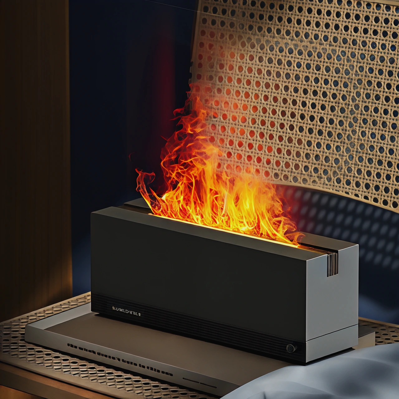 Flame humidifier 1