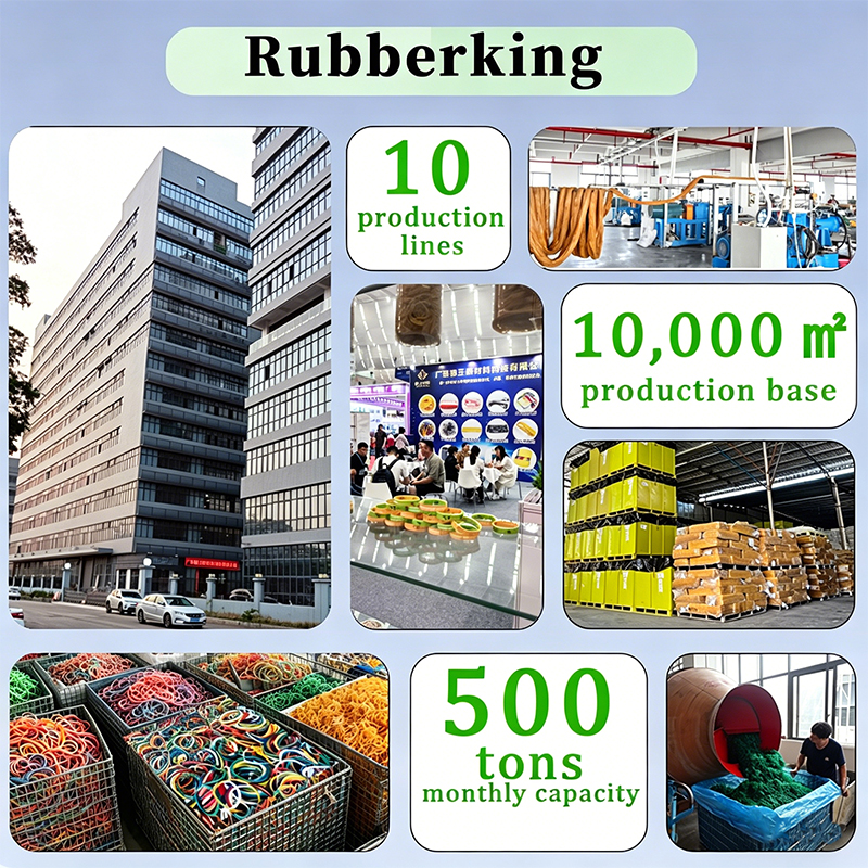 Colorful Rubber Bands Bulk, Strong Stretch for Home, Office & School – Wholesale 6