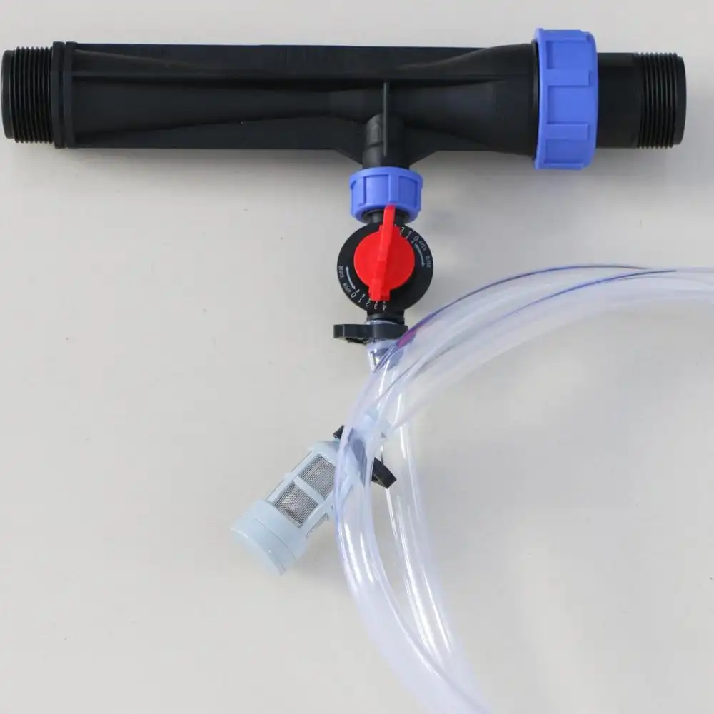 1-2英寸滴灌文丘里施肥器，工程塑料材质，耐化学腐蚀 1