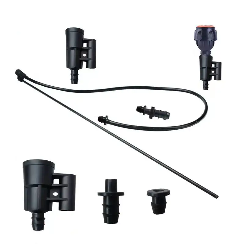 定制插地式洒水器，PVC材质，1/2英寸连接器，长度1.1/1.3/1.6米 1