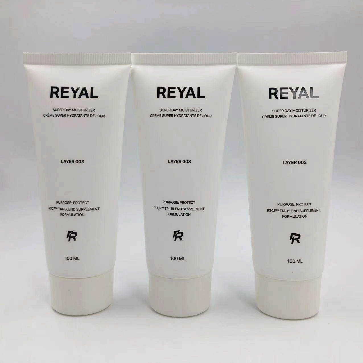 Wholesale Customized Moisturizing Lotion Cosmetic Packaging White Squeeze Plastic Tube 1