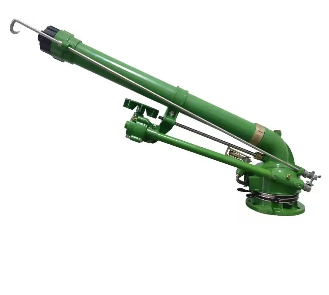 180米喷灌枪，用于农田灌溉和扬尘控制，蓝色 1
