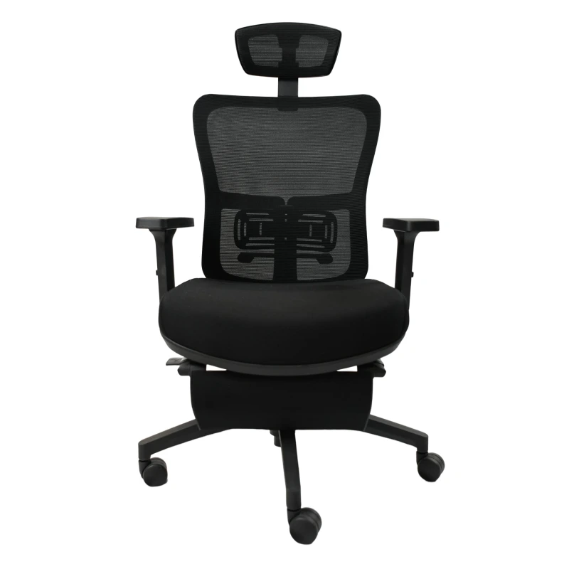 Mobilier de bureau commercial - Design moderne et ergonomique - Fauteuil de direction en maille à dossier haut réglable - Nouveau produit 1