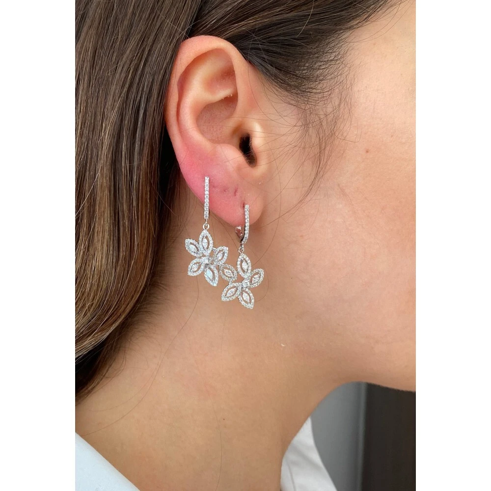Joyas hawaianas al por mayor de 14 kt de oro pendientes de diamantes marquesas de marquesa 1