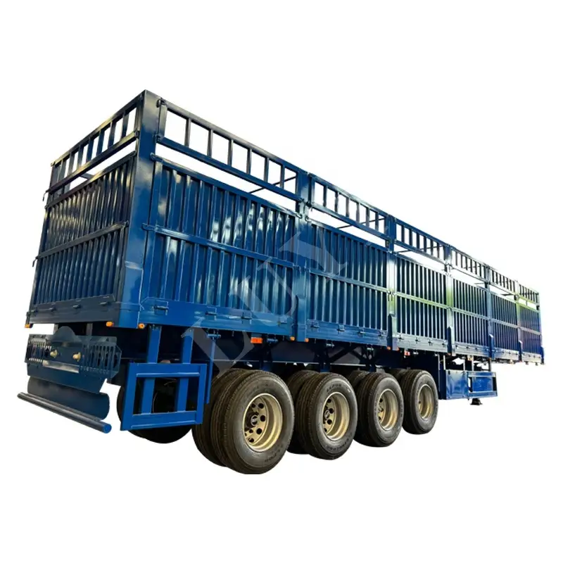 4 Axle Sidewall Semi Trailer | LUYI 1