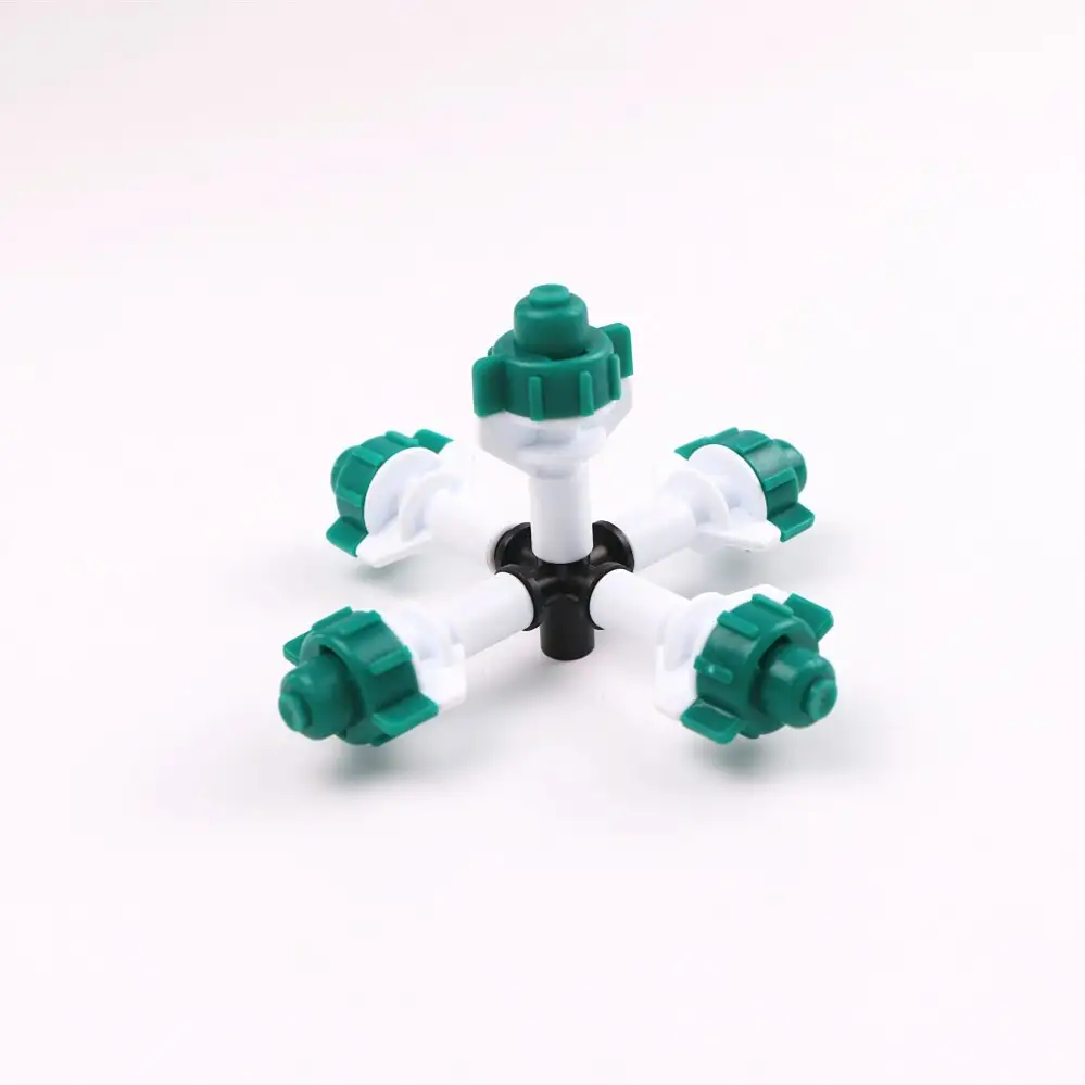 5路雾化器，5出口喷雾喷嘴，用于灌溉，POM 1