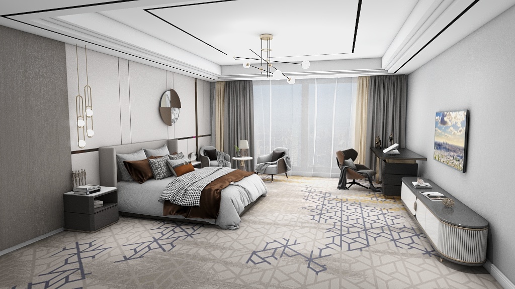 Akminster Custom Carpet - Moquette di lusso realizzata a macchina per hotel 5