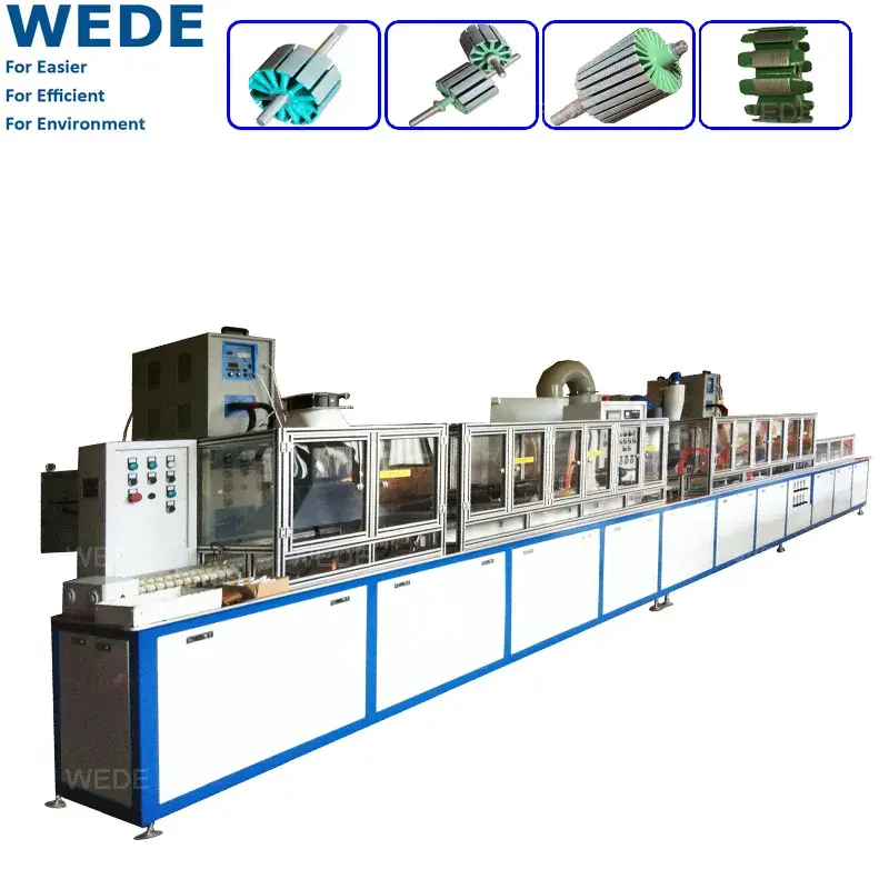 Automatic Powder Coating Machine Price Nake Package with Foam Wrapped Wholesale - WEDE 6