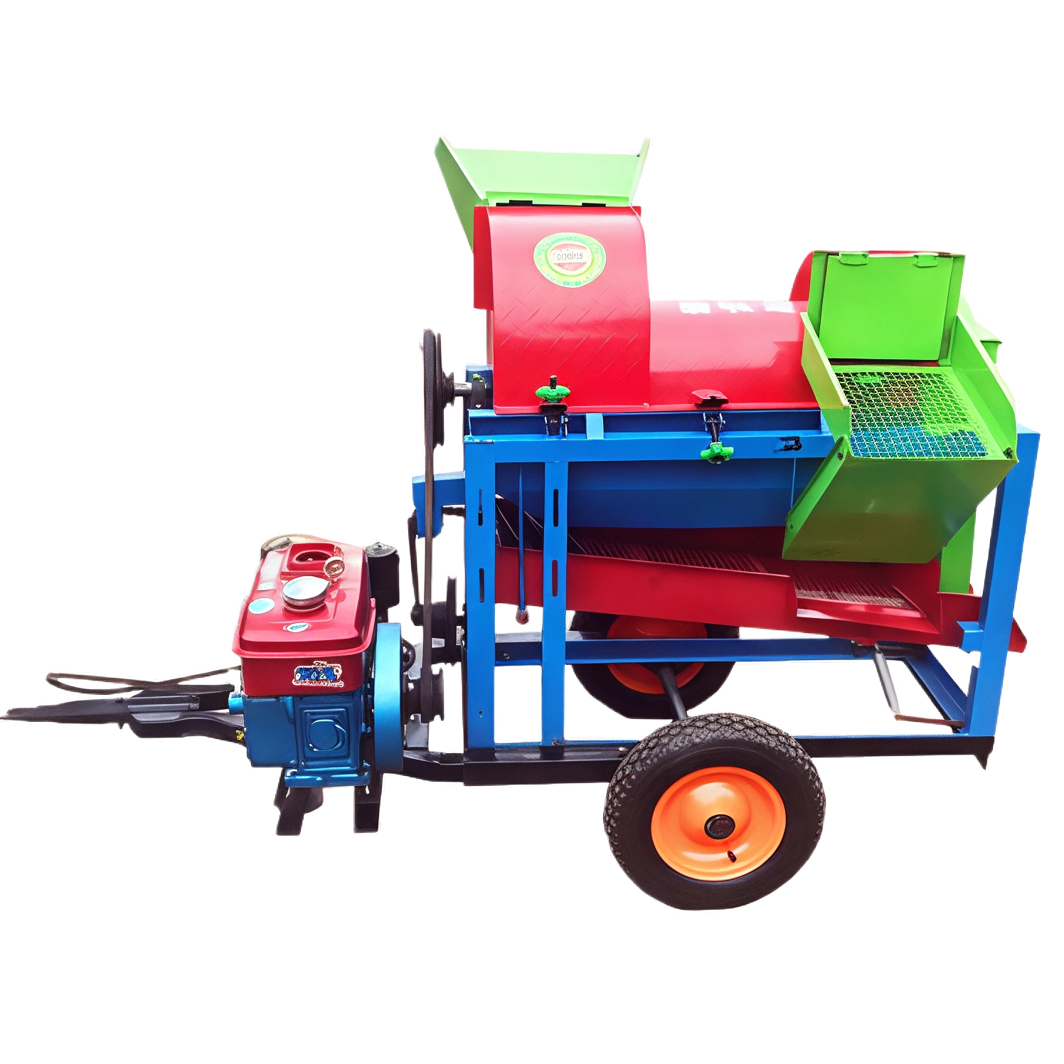 Batteuse multigrains utilisée pour le battage du maïs, du sorgho, du riz et du soja 1