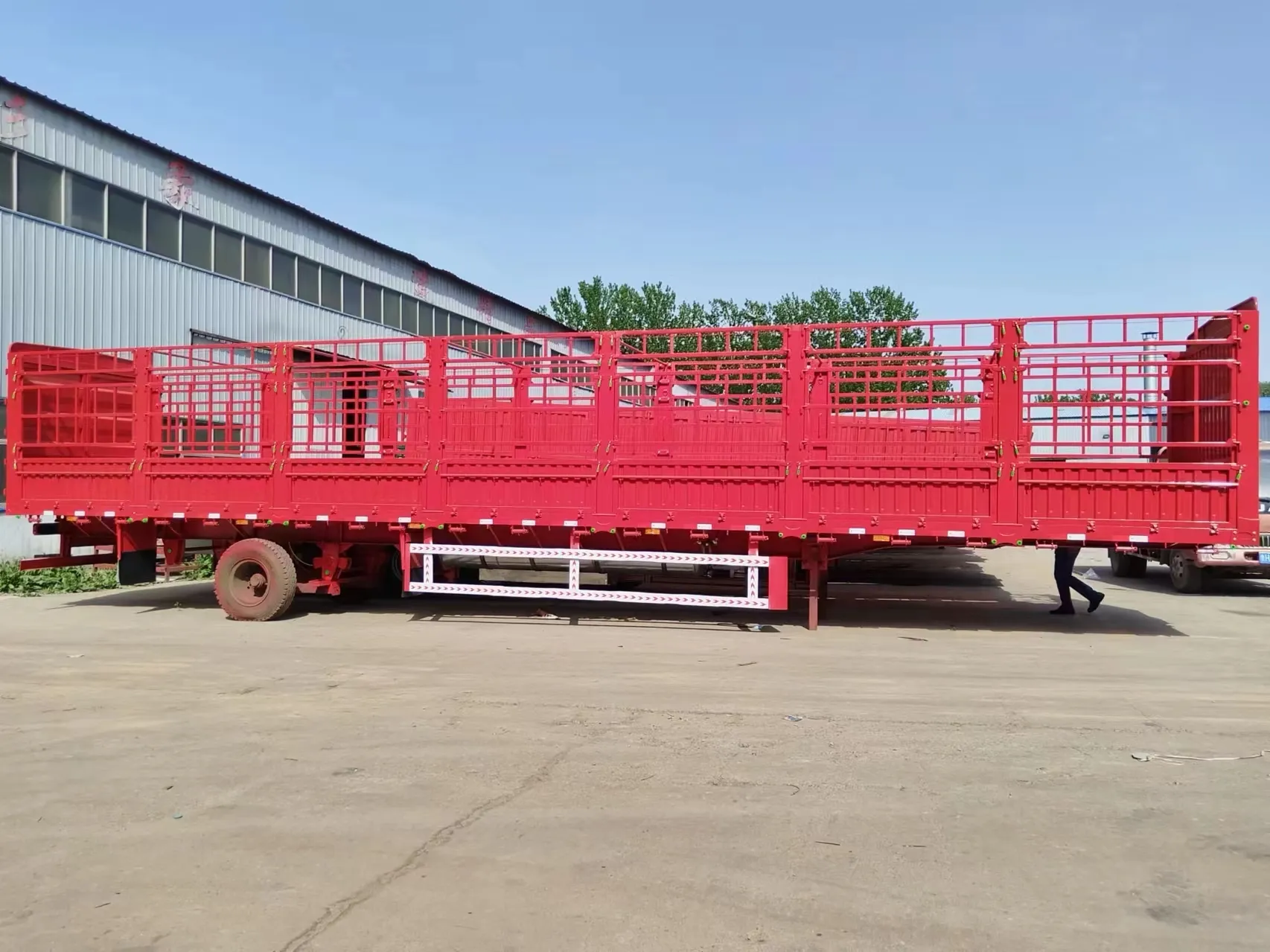 Dry Van Trailer for Sale FUWA Custom's RequirementFactory 6