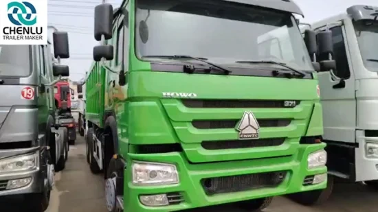 Camion à benne basculante HOWO 10 roues 6*4 d'occasion - Pick-up électrique pour entrepreneur 1