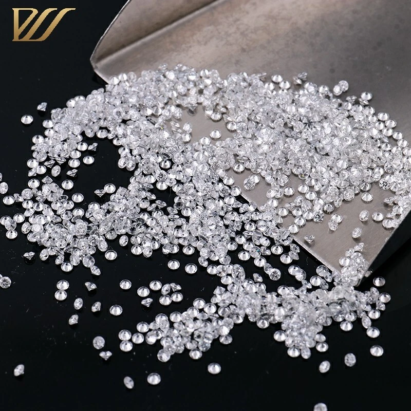 Tamaño cuerpo a cuerpo Diamante sintético HPHT pulido 1